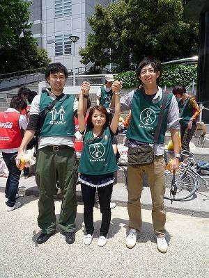 初・モーニングゴミ拾い！画像