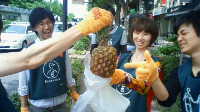 初・モーニングゴミ拾い！画像