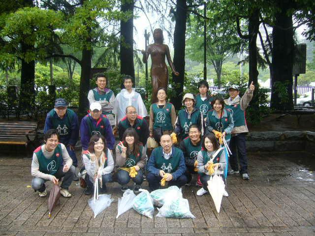 雨のごみゼロ!!＆仙台キックオフ!!画像