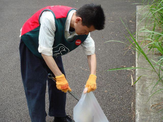 2009年 7月 5日 駒沢公園そうじ画像