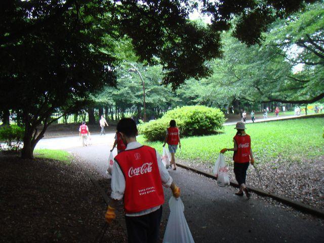 2009年 7月 5日 駒沢公園そうじ画像