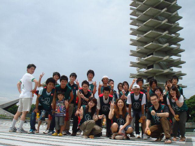 2009年 7月 19日 駒沢公園そうじ画像