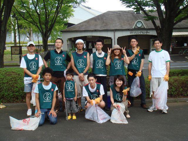 2009年 7月 19日 駒沢公園そうじ画像