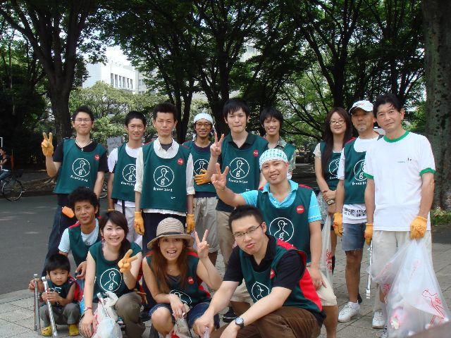 2009年 7月 19日 駒沢公園そうじ画像