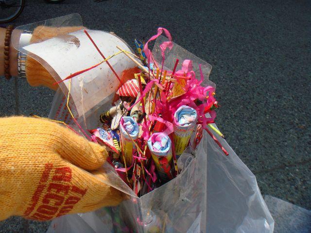 2009年 8月 16日 駒沢公園そうじ画像