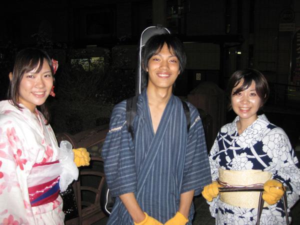 浴衣を着るとモテるかどうか検証してみた。画像