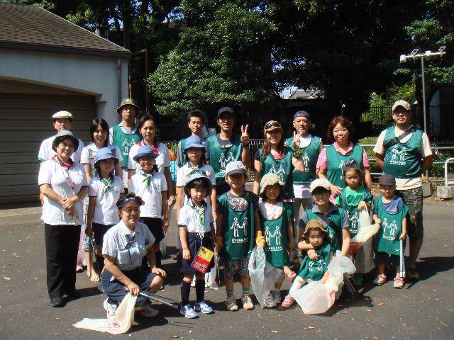 2009年 9月 6日 駒沢公園そうじ画像