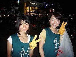 みんなでガッツリ夜掃除画像