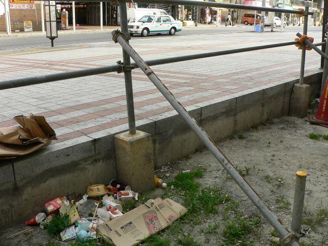 9月9日国際通り朝そうじ画像