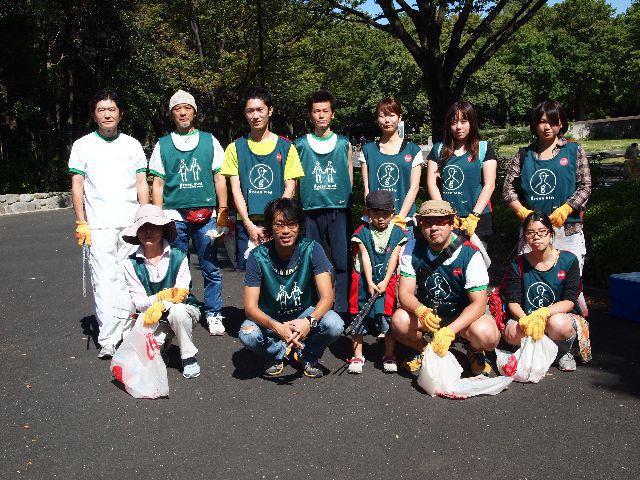 2009年 9月 20日 駒沢公園そうじ画像