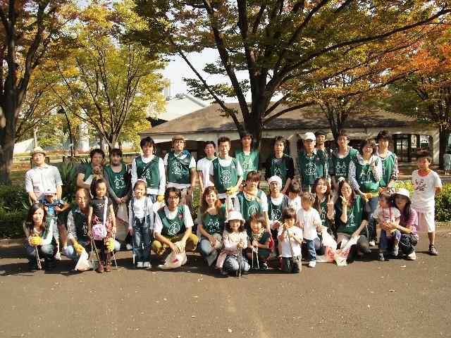2009年 10月 18日 駒沢公園そうじ画像