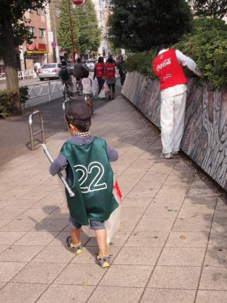 2009年 11月 1日 駒沢公園そうじ画像
