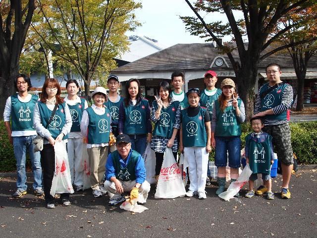 2009年 11月 1日 駒沢公園そうじ画像