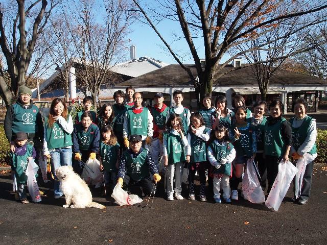 2009年 12月 6日 駒沢公園そうじ画像