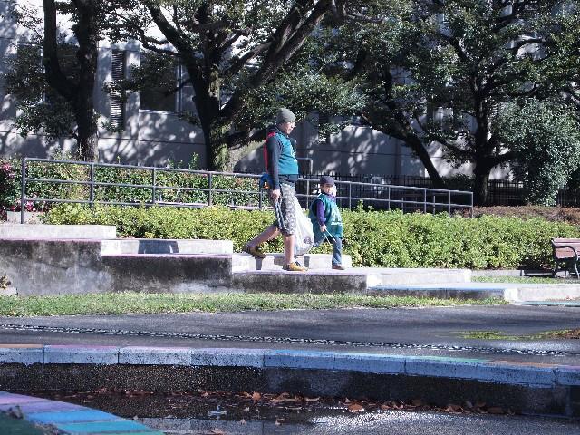 2009年 12月 6日 駒沢公園そうじ画像