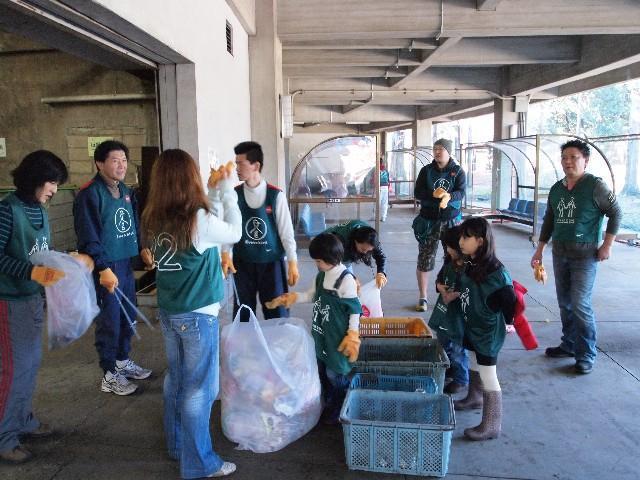 2009年 12月 6日 駒沢公園そうじ画像