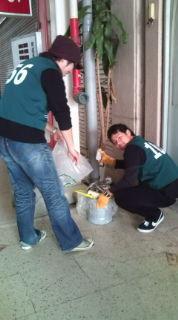 琉九祭　学生パワーでおそうじ！画像