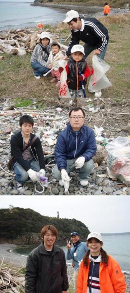 3月27日　2010　NOWPAP　国際海岸クリーンアップ　from平戸画像