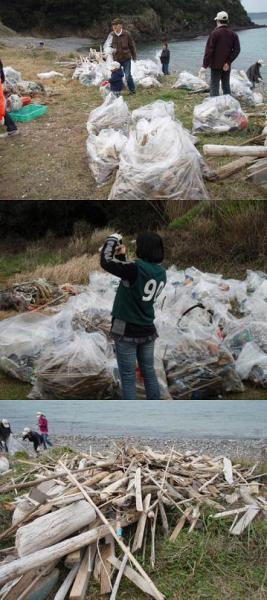 3月27日　2010　NOWPAP　国際海岸クリーンアップ　from平戸画像