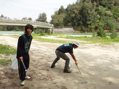 名護　羽地内海ビーチクリーン画像