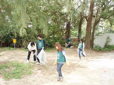 名護　羽地内海ビーチクリーン画像