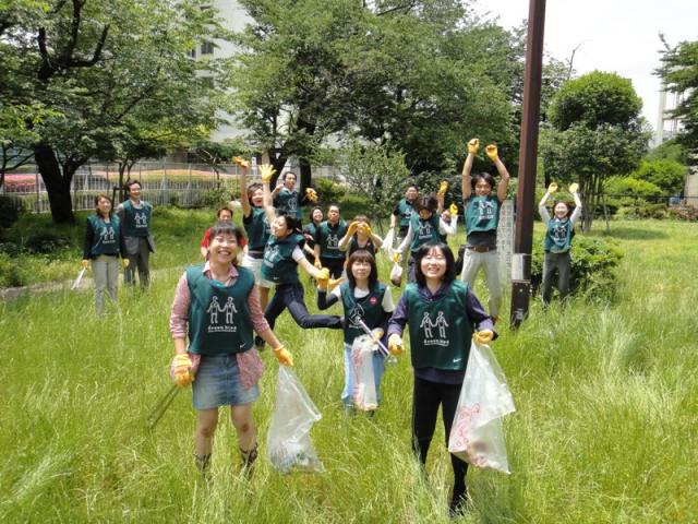 朝そうじリレー☆画像