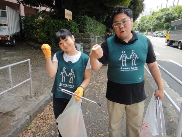 朝そうじリレー☆画像