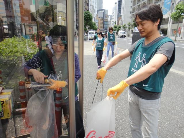 朝そうじリレー☆画像