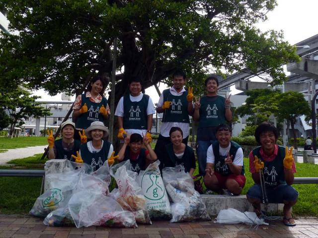 毎月22日ニコニコクリーンナップ　那覇チーム画像