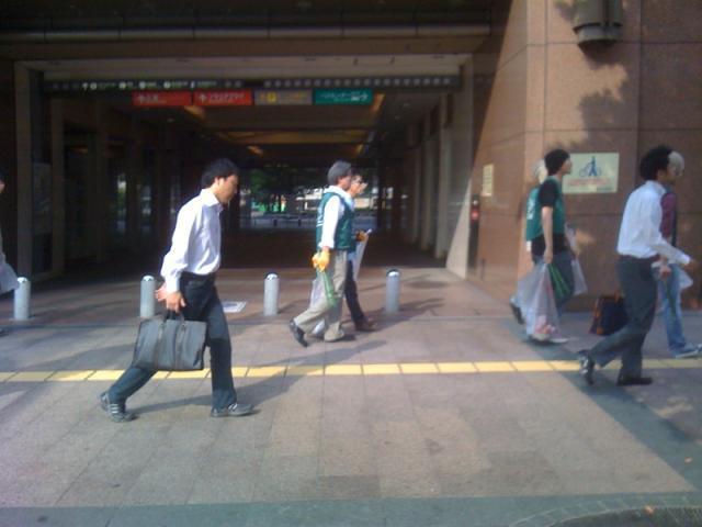 7/8朝そうじ画像