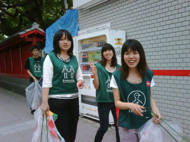 7月20日夕方そうじ画像