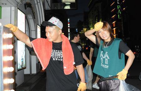 0712歌舞伎町おそうじ！画像