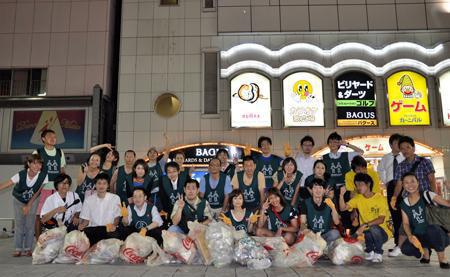 20100802歌舞伎町そうじ画像