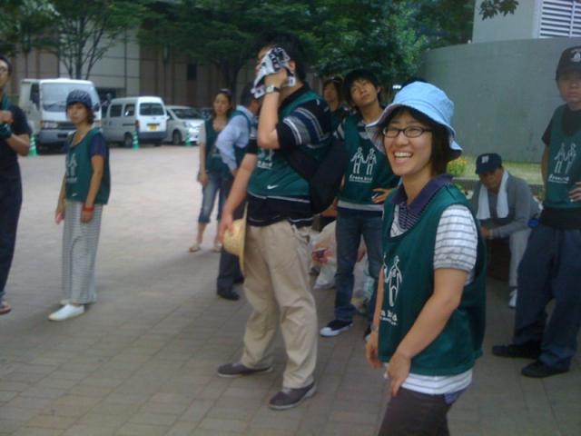 8月23日 朝そうじ画像