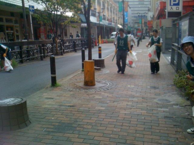 8月23日 朝そうじ画像