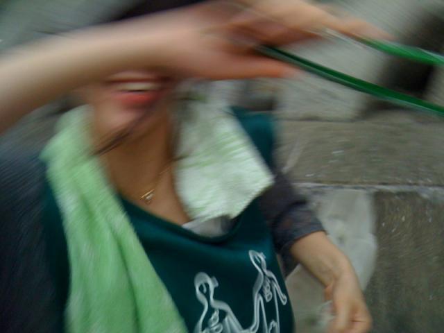 8月24日 夕方そうじ画像