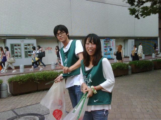 8月31日夕方そうじ画像