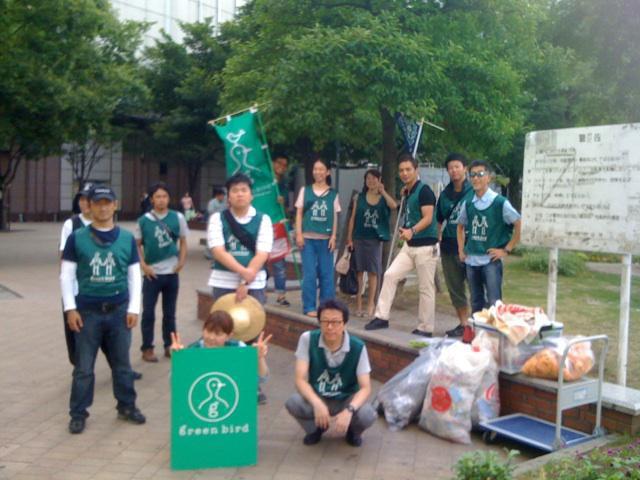 8月30日 朝そうじ画像