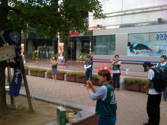 8月30日 朝そうじ画像