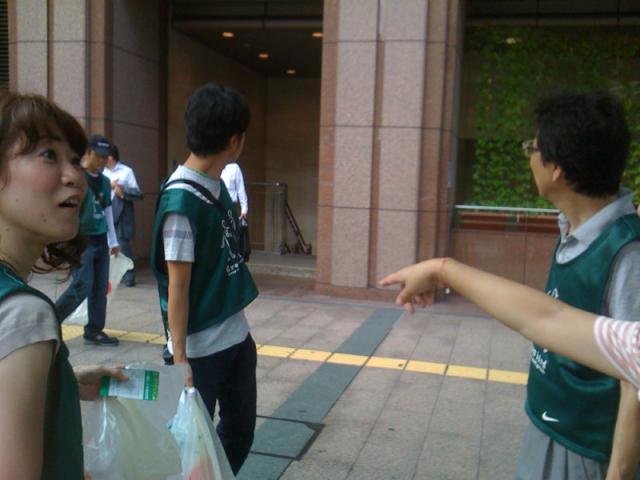 8月30日 朝そうじ画像