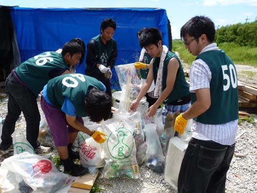 ９月２３日　第２回　糸満・海ん道　ビーチクリーン画像