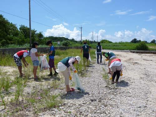 ９月２３日　第２回　糸満・海ん道　ビーチクリーン画像