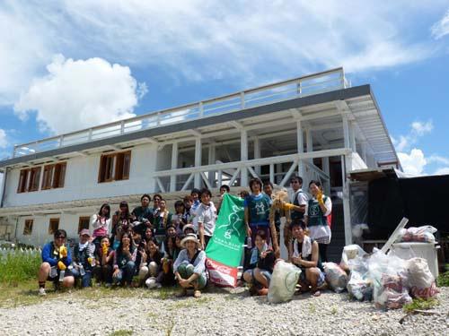 ９月２３日　第２回　糸満・海ん道　ビーチクリーン画像