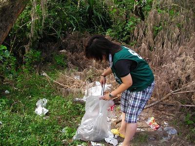 9月　名護ビーチクリーン画像