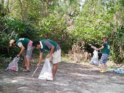 9月　名護ビーチクリーン画像