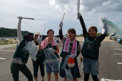 6月22日　恩納村そうじ画像