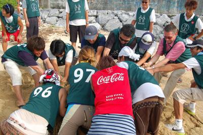 6月22日　恩納村そうじ画像