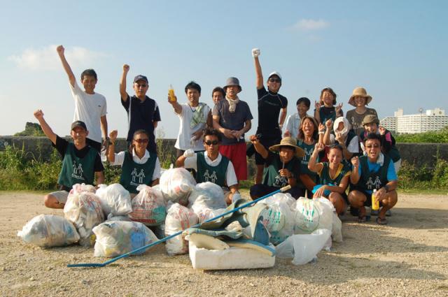 9月22日　恩納村そうじ画像
