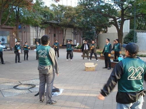 11/4　朝そうじ画像