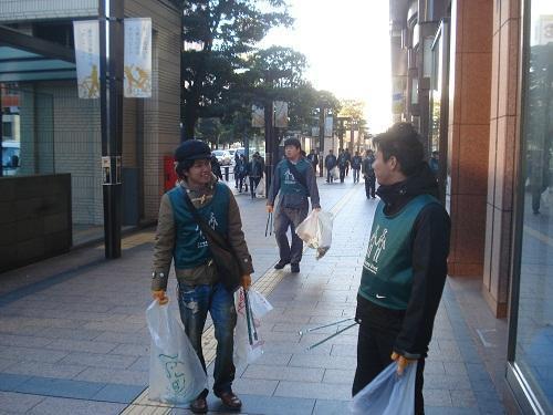 11/4　朝そうじ画像